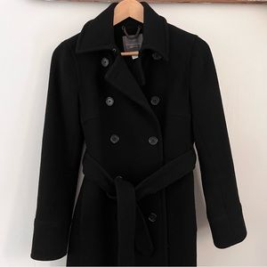 J Crew Nello Gori Stadium Cloth Boulevard Trench Sz 4